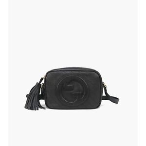 GUCCI Small Black Leather Blondie Crossbody Bag C-A18886